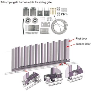 Ouvreur magnétique fiable de porte coulissante de moteur de porte coulissante automatique électrique pour l'opérateur de porte coulissante 1000kg - Product Image 3