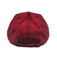 Casquettes de baseball unisexes personnalisées en polyester/coton, 6 panneaux, style vintage usé, style streetwear, ajustables