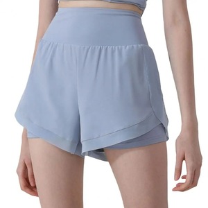 Premium décontracté uni Shorts pour femmes personnaliser Design Logo nouveau gros Shorts 2025 élégant séchage rapide femmes Shorts - Product Image 6