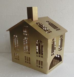 Unique Black Hut-Shape Metal Lantern Home <b>Garden</b> Balcony Halloween Party Decor Bulk Price Indian Weddings <b>Candle</b> <b>Holders</b> - Product Image 4