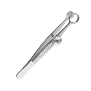 Eag Chalazion fórceps tornillo 9cm Cadena de acero inoxidable Manual instrumentos quirúrgicos oftálmicos fórceps para párpados certificado CE hecho - Product Image 6