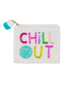 Bolso de mano con cuentas de semillas bordadas, pequeña bolsa de monedas colorida DE LA India, manualidades de costura y punto de cruz - Product Image 2