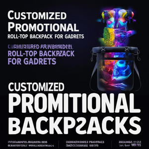Zaino Roll-Top Personalizzato Promozionale per Gadget - Product Image 3