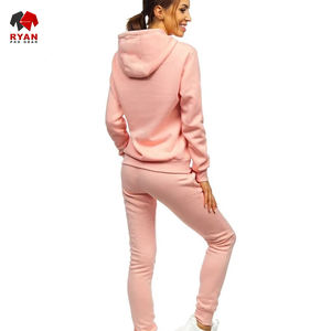 Chándal para correr con capucha 2 en 1 transpirable a prueba de viento cintura elástica talla grande personalizado para mujer - Product Image 4