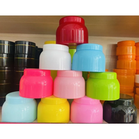 Emballage de soins de la peau cosmétiques ODM OEM vert bleu violet rose conteneur de beurre corporel en plastique PET pot de crème 250ml manufacture du Vietnam