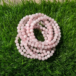 6MM Rose Quartz <b>Bead</b> <b>Bracelet</b> Adjustable 8mm <b>Beads</b> Stretch Wholesale Gemstone Bulk Lot Crystal <b>Bracelet</b> <b>Men</b> Women Jewelry Gifts - Product Image 6