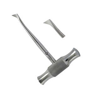 DENTRIC IMPLANTS Winter Cryer Fuente de Alimentación Manual, Juego de Elevadores de Barra Transversal Plateada de 2 Piezas, Certificado CE, Empuñadura Moleteada, Clase I - Product Image 4