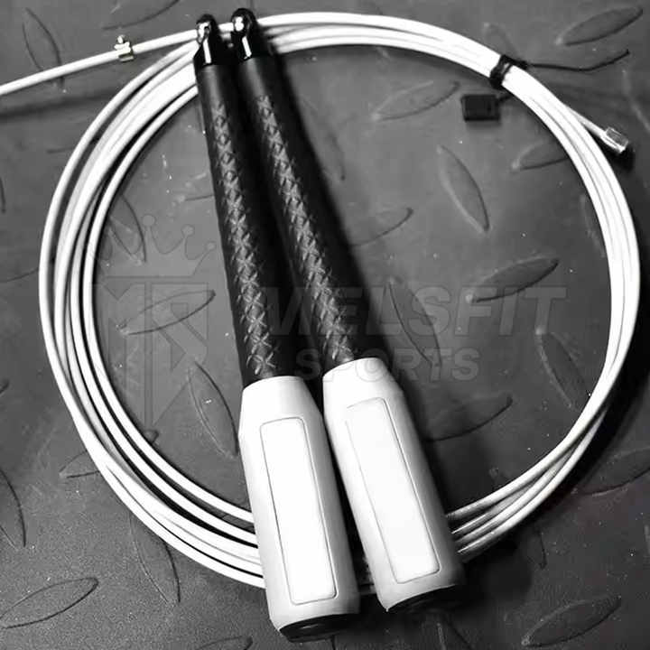 Adjustable Jumping Rope For Fitness And Cardio Training Speed Jumping Rope With Lightweight Handles