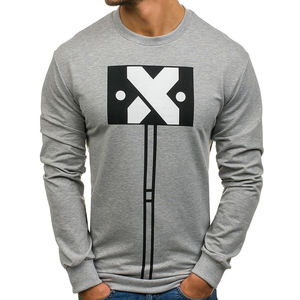 เสื้อสเวตเตอร์ผ้าฟลีซสำหรับผู้ชายขนาดพลัสไซส์ผ้านุ่มใส่สบายพิมพ์ลายพิมพ์ซับลิเมชันโลโก้แบบกำหนดเองสำหรับหน้าร้อน - Product Image 6