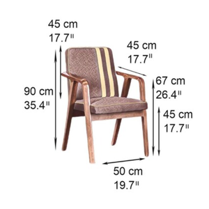 Sillas de Salón Modernas y Portátiles de Madera de Teca de Alta Calidad con Asientos de Espuma Cómodos a un Precio Económico - Product Image 6