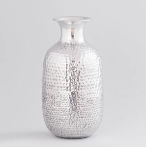 แจกันดอกไม้อลูมิเนียมนิกเกิลตกแต่งบ้านดีไซน์ทันสมัยตกแต่งโต๊ะในโรงแรมสำนักงานห้องนั่งเล่นทำจากอินเดีย - Product Image 5