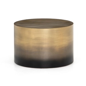 Mesa de Centro Moderna de Aluminio Ecológica de Lujo con Acabado Dorado y Negro de la Más Alta Calidad y Diseño Único para Sala de Estar y Dormitorio - Product Image 2