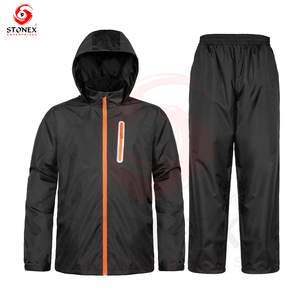 Nouvel arrivage OEM durable pour adultes ensemble de survêtements décontractés en polyester imperméable et léger - Product Image 6