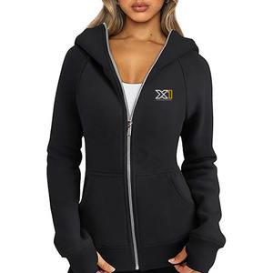 Sweats à capuche pour femmes dernière mode matériau en coton respirant confortable manches longues de qualité supérieure pour les sweats à capuche pour femmes - Product Image 1