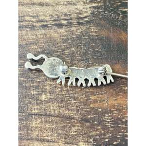 Broche Howard Shelendewa Caterpillar en argent sterling incrusté de pierres multiples P - Product Image 4