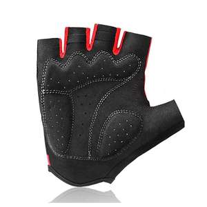 Guantes de gimnasio de dedo corto para hombre flexibles, cómodos guantes de ejercicio de medio dedo para entrenamiento deportivo y entrenamiento - Product Image 2