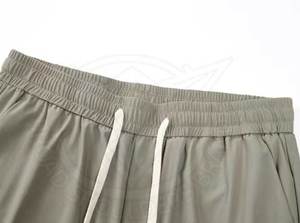 Offre Spéciale hommes décontracté Shorts confortable respirant quatre côtés élastique écologique séchage rapide coton haute rue Style solide nouveau - Product Image 5