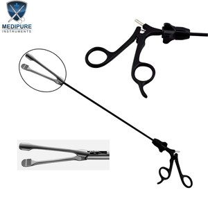 Pinzas Dentadas de Doble Acción Atraumáticas para Cirugía Laparoscópica, Instrumentos de Cirugía Laparoscópica, Instrumentos Médicos MEDIPURE - Product Image 4