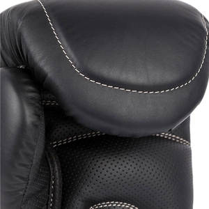 Guantes de boxeo de cuero vintage profesionales acolchados personalizados para deportes al aire libre y lucha estilo liso - Product Image 3