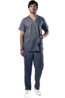 Tenues de travail de qualité supérieure pour dentistes, professionnels de la santé, personnel de salon, personnel d'entretien ménager - Vêtements de travail tricotés confortables pour