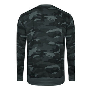 Sweat-shirt unisexe en molleton de coton pour hommes et femmes, pull à col rond décontracté pour l'hiver, pull sans capuche avec impression de logo personnalisé - Product Image 4