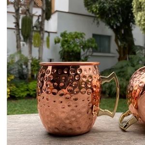 ชุดแก้วและแก้วน้ำทองแดงแท้สั่งทำพิเศษสำหรับส่งออก - Product Image 1