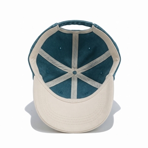Casquette de baseball 6 panneaux réglable unisexe décontractée avec visière contrastante, vente en gros, logo personnalisé, casquette en coton lavé non structurée de haute qualité - Product Image 5