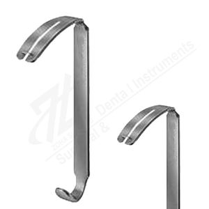 Juego de Instrumentos Quirúrgicos de Acero Inoxidable Doughty Tongue Plate de 75 mm - Ranura de 1.6 mm-1.9 mm - Manual - Certificado CE - ZOHA SURGICO - Product Image 1