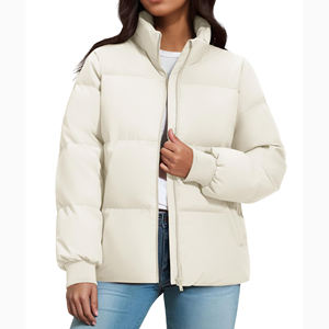 Chaqueta acolchada para mujer de alta calidad, ropa informal brillante en talla grande, chaqueta acolchada hecha a medida, precio al por mayor, chaqueta para exteriores - Product Image 1