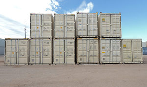 Contenedor de Transporte Seco de 40 Pies, Contenedor de Almacenamiento Usado, Unidad de Espacio para Eventos - Product Image 2