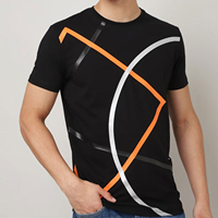 Vente en gros OEM, Meilleure Vente, Logo Imprimé, 100% Coton Respirant, Séchage Rapide, Coupe Ajustée, Sport, Course, Gym, Logo Personnalisé, Décontracté, Homme