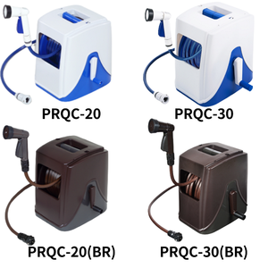 Carrete de manguera de agua cuadrado de plástico portátil de 20 M con boquilla de rociador de gatillo para jardinería doméstica lavado de coches agricultura - Product Image 2