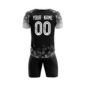 <b>Elite</b> Club Football Uniform Full Sublimation Custom Soccer Shirt Shorts Breathable Competition Sportswear Factory Supplier - Product Image 3