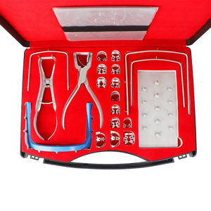 Rubber Dam Kit Light Brewer <b>Punch</b> Forceps 20Pcs Stainless Steel Dental Dam <b>Set</b> Electric Surgical Instruments by SurgiRight - Product Image 1