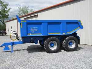 Tandem Axle Dump Trailer with <b>Slide</b>-In Ramps and Spreader Gate Perfect for Moving Dirt, Gravel, or Equipment - Product Image 3