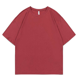 Camiseta Personalizada OEM de Alta Calidad, 100% Algodón, 320 g/m², Gruesa, con Costuras Extra Grandes, Camiseta Informal para Hombre - Product Image 1