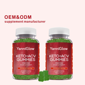YanniGlow OEM ODM Gummies Keto Acv pour la perte de poids, vitamines, digestion intestinale, santé intestinale, compléments alimentaires, bonbons gélifiés - Product Image 2