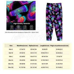 กางเกงทำงานลำลองของผู้ชายออกแบบเองได้ลายสีทึบมีเอกลักษณ์ผ้าแคนวาสแบบซับลิเมชันน้ำหนักเบา - Product Image 4