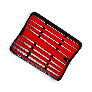 ชุดขยายปากมดลูก Pratt 8 ชิ้น แบบตรง เครื่องมือผ่าตัดทางนรีเวช ใช้ด้วยมือ ได้รับการรับรองมาตรฐาน CE ผลิตโดยผู้ผลิตในเมืองเซียลคอต ประเทศปากีสถาน - Product Image 1