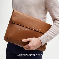 Étui pour ordinateur portable tout en cuir durable étui élégant de tous les jours pour votre appareil plusieurs couleurs tendance disponibles