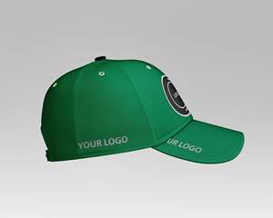 Gorra de béisbol de 5 paneles con logotipo personalizado para hombre, transpirable, impermeable, 100% de algodón, gorra deportiva, bordado a mano, estampado de soplo, playa de esquí - Product Image 3