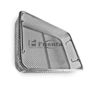 Cestas de malla de alambre hechas de acero inoxidable quirúrgico médico para esterilización Precios al por mayor Cestas de esterilización - Product Image 5
