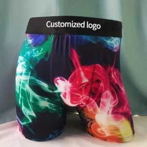 2025บ็อกเซอร์เอวสูงสำหรับผู้ชายชุดชั้นในผ้าไอซ์ซิลค์ยืดหยุ่นระบายอากาศได้ดีสวมใส่สบายออกแบบได้ตามต้องการ - Product Image 5