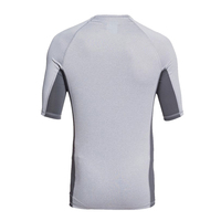 Maillots de compression durables pour hommes, à séchage rapide, en Spandex/Polyester, vêtements de fitness personnalisés, prix de gros, en stock