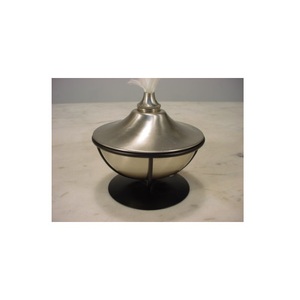 Torche Tiki en métal peint marron avec support en métal pour jardin patio balcon intérieur extérieur fête éclairage utilisation décorative - Product Image 5