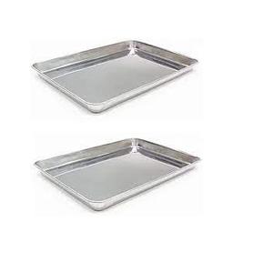 Plateau de service en métal de forme arrondie, Style Unique, poli et brillant, fait à la main, finition argentée - Product Image 6