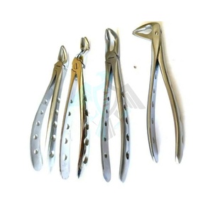 Meilleur ensemble d'extraction Instruments dentaires Pinces Nouvel ensemble Instruments dentaires stérilisés en acier inoxydable Acier inoxydable allemand - Product Image 1