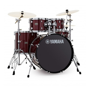 YAMAHA Rydeen 22กลองชุดแบบแวววาวสีเบอร์กันดีชุดกลองมืออาชีพดีไซน์น้ำหนักเบาเหมาะสำหรับการบันทึกในสตูดิโอ - Product Image 1