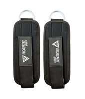 Sangles de cheville personnalisées pour machine à câble, exercices de fessiers, entraînements du bas du corps, sangles de jambe réglables avec rembourrage doux