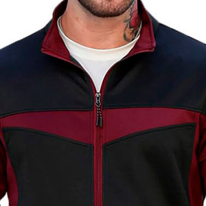 Ropa deportiva de alta calidad para hombre, chándal elegante de manga larga de Color sólido, diseño de conjuntos ligeros y transpirables para deportes de invierno - Product Image 5